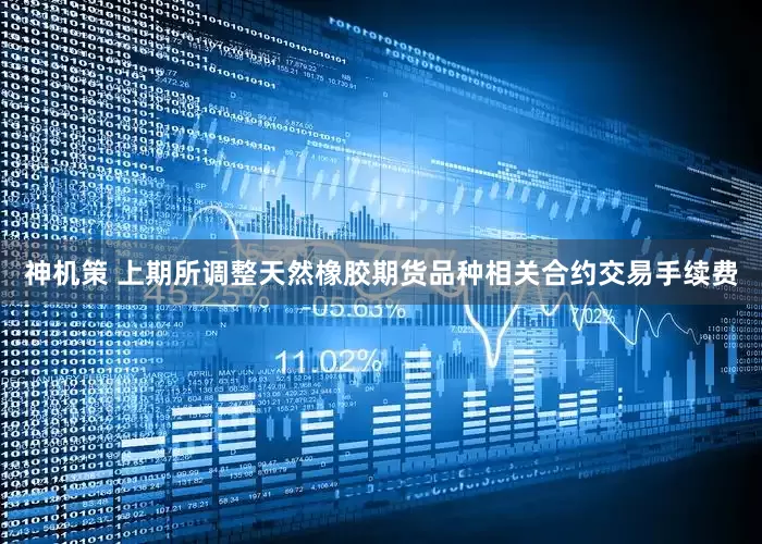 神机策 上期所调整天然橡胶期货品种相关合约交易手续费