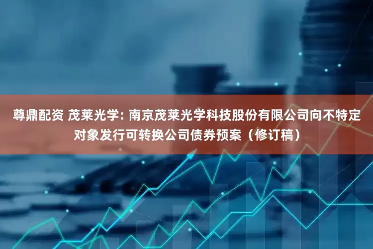 尊鼎配资 茂莱光学: 南京茂莱光学科技股份有限公司向不特定对象发行可转换公司债券预案（修订稿）